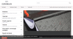 Desktop Screenshot of coverlux.hu